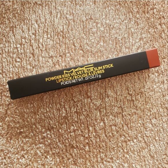 MAC Velvet Blur Lipstick in Nice Spice (Warm pinky red) - Picture 11 of 15
